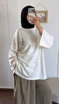T-shirt Oversize "Le Matcha"