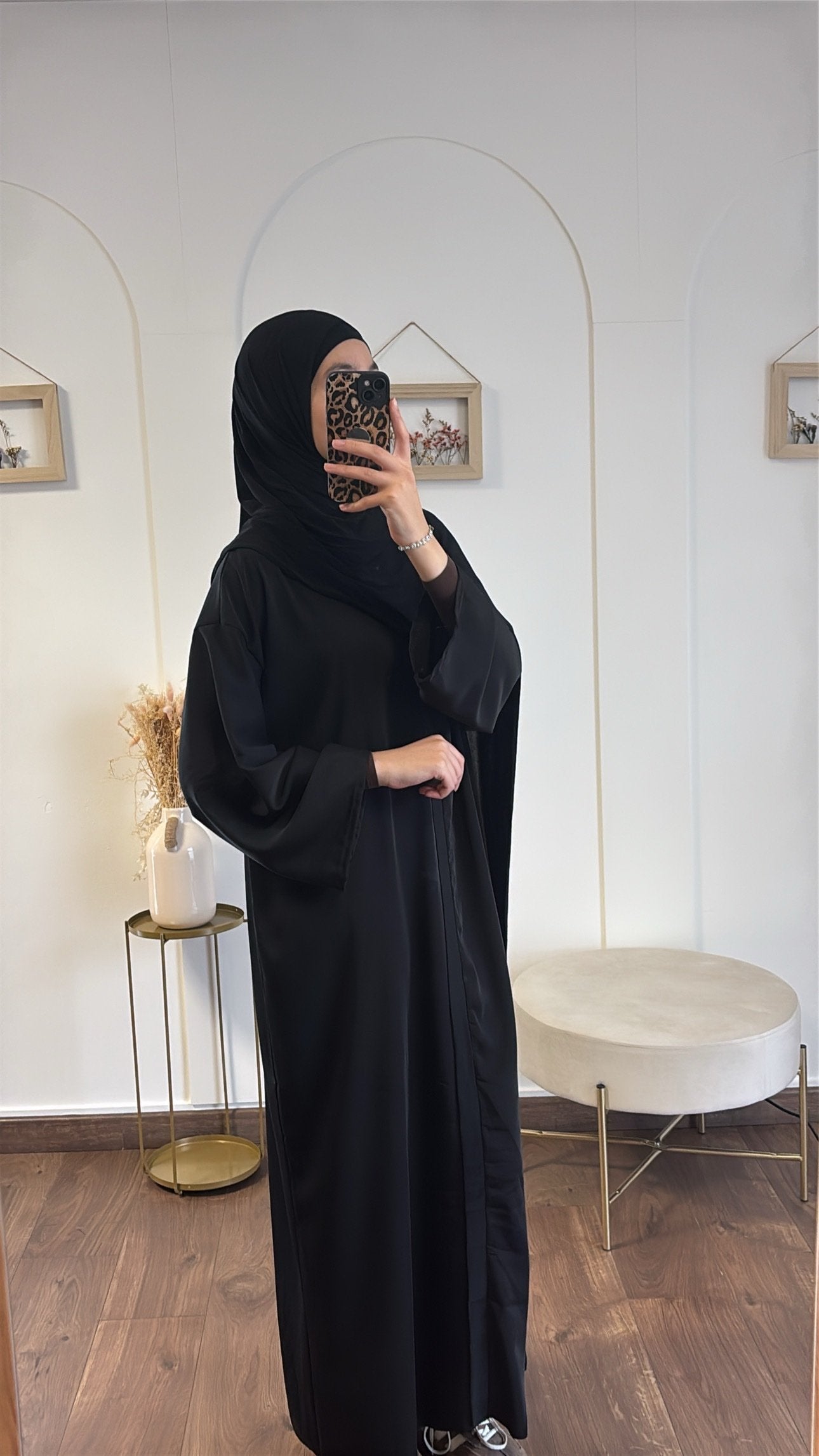 Abaya Hatice - Noir image