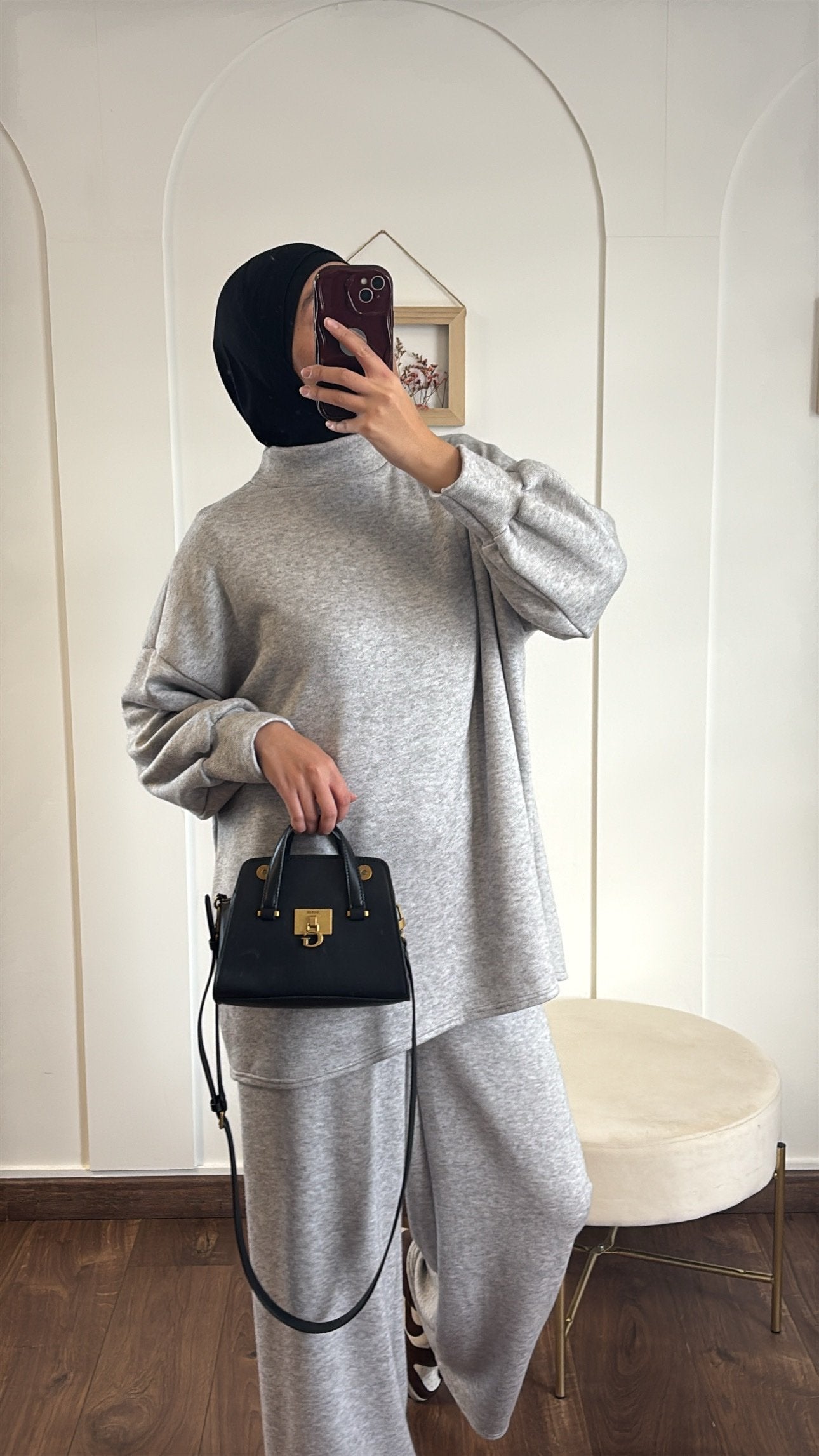 Ensemble Vanessa - Gris clair image