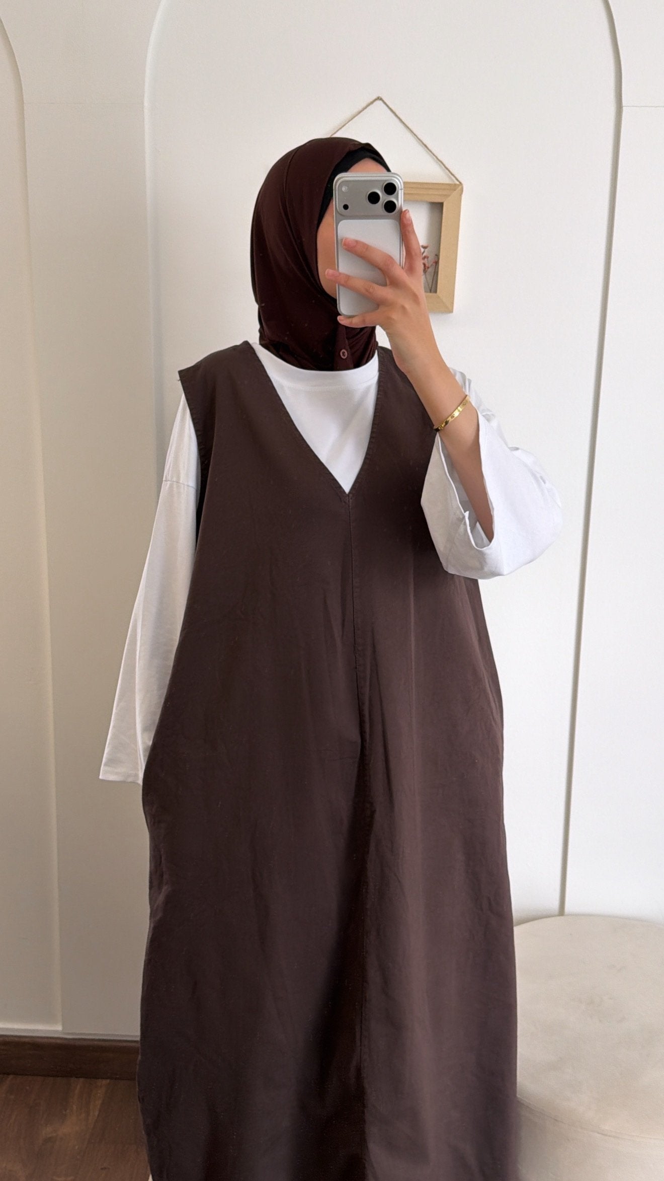 Salopette Insaf - Marron chocolat image