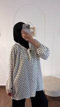 Blouse Elyndra - Blanc image