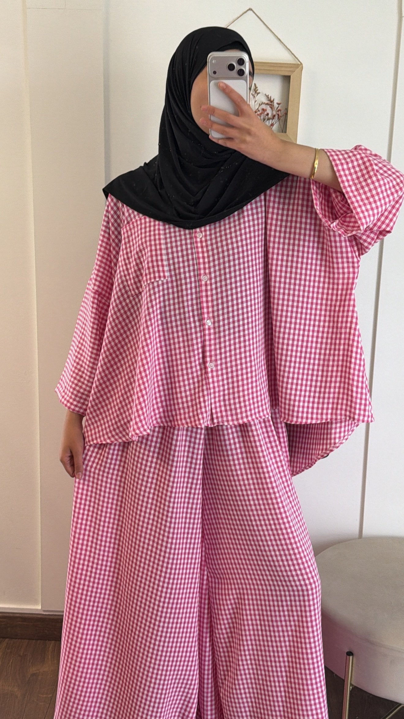 Set Vichy Modest - Rose Bonbon image