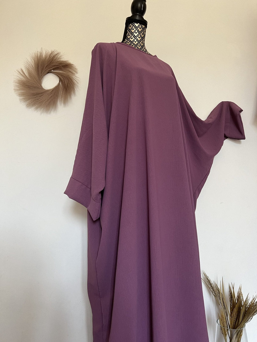 Abaya Firdaws Jazz - Violet image