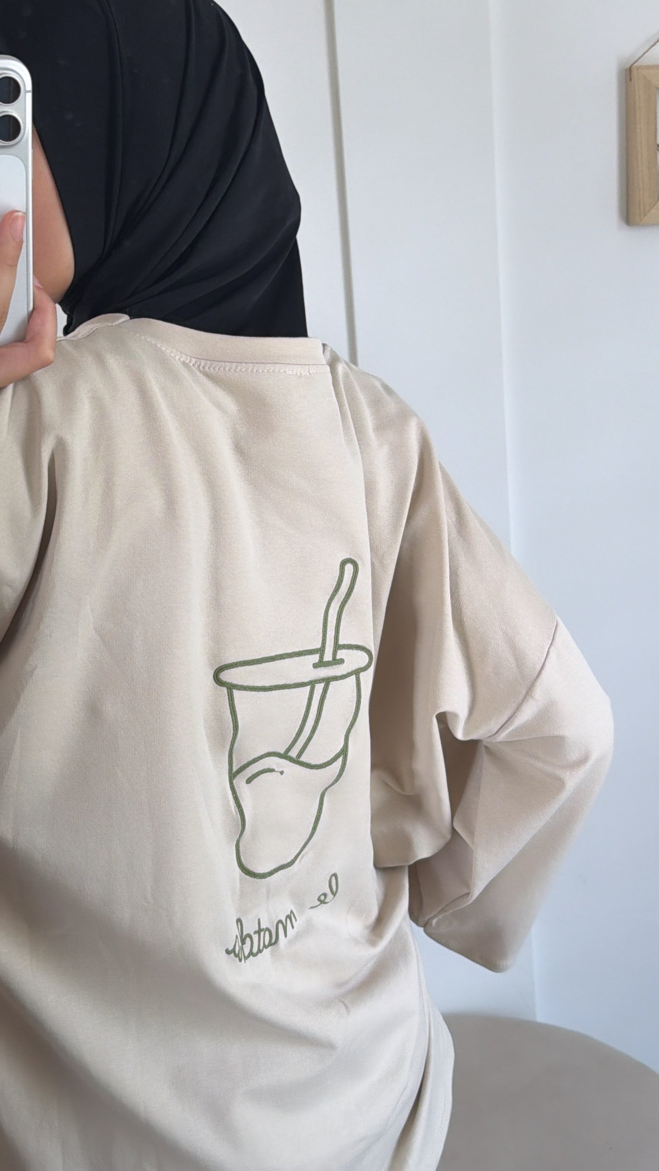 T-shirt Oversize "Le Matcha"