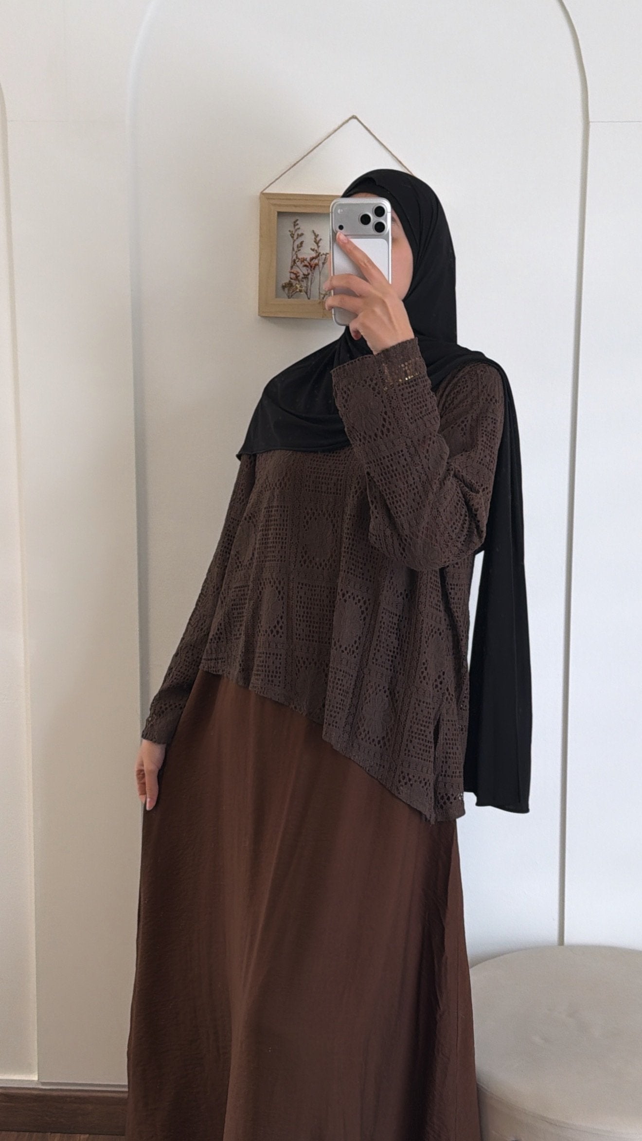 Robe Lanéa - Marron image
