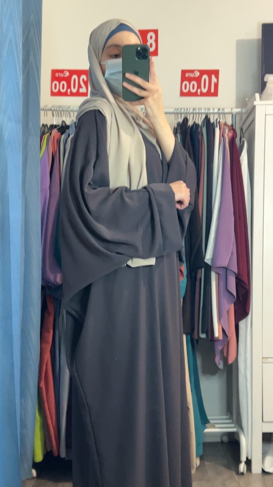 Abaya Firdaws sdm - Violet Etra image