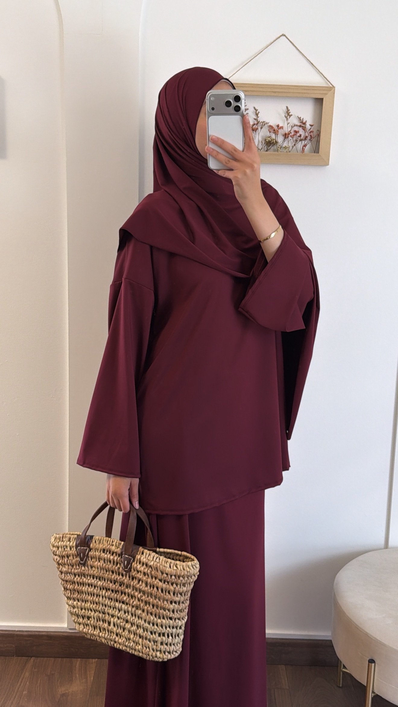 Burkini Zanzibar - Bordeaux image