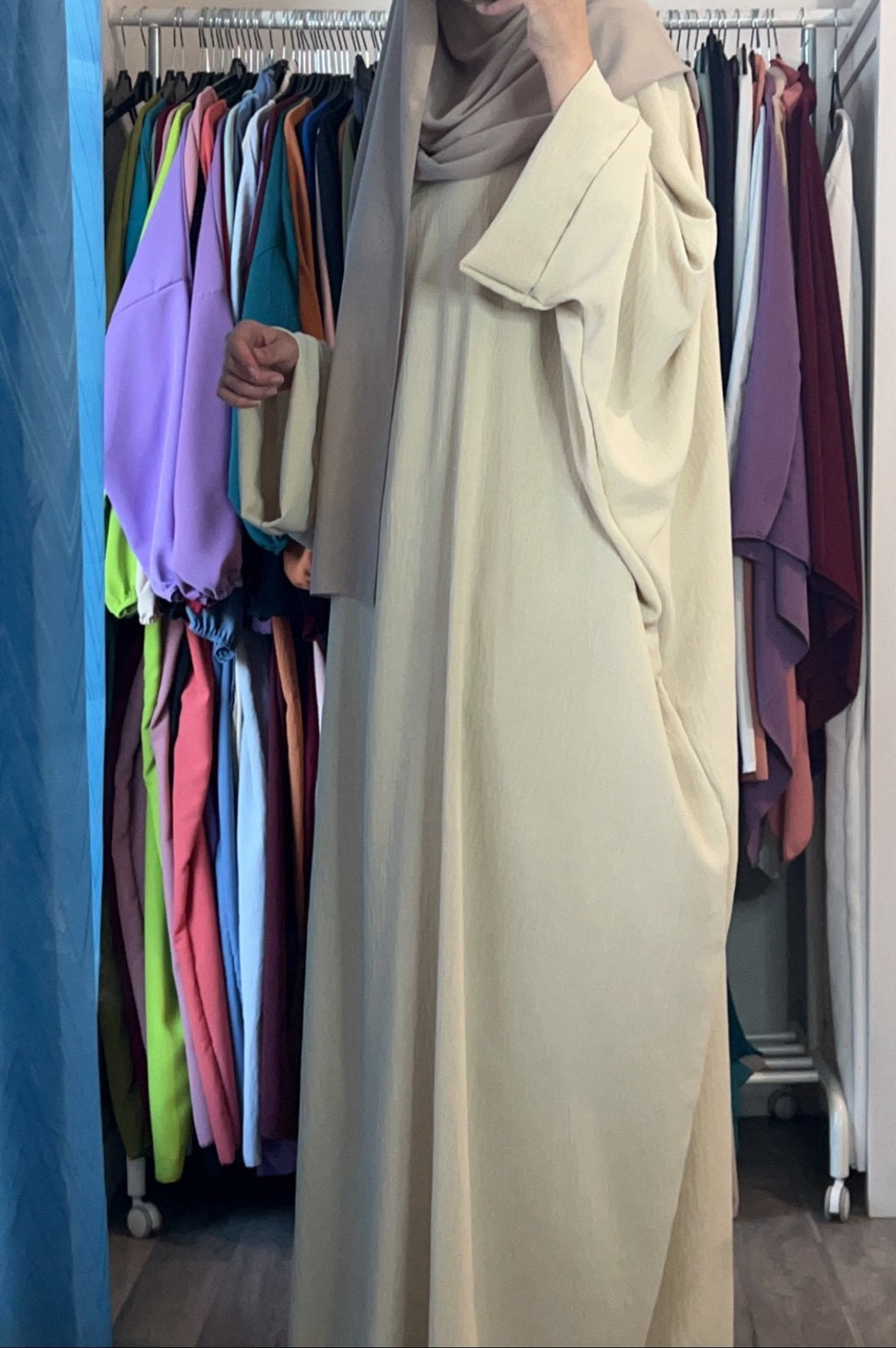 Abaya Firdaws Jazz - Beige image
