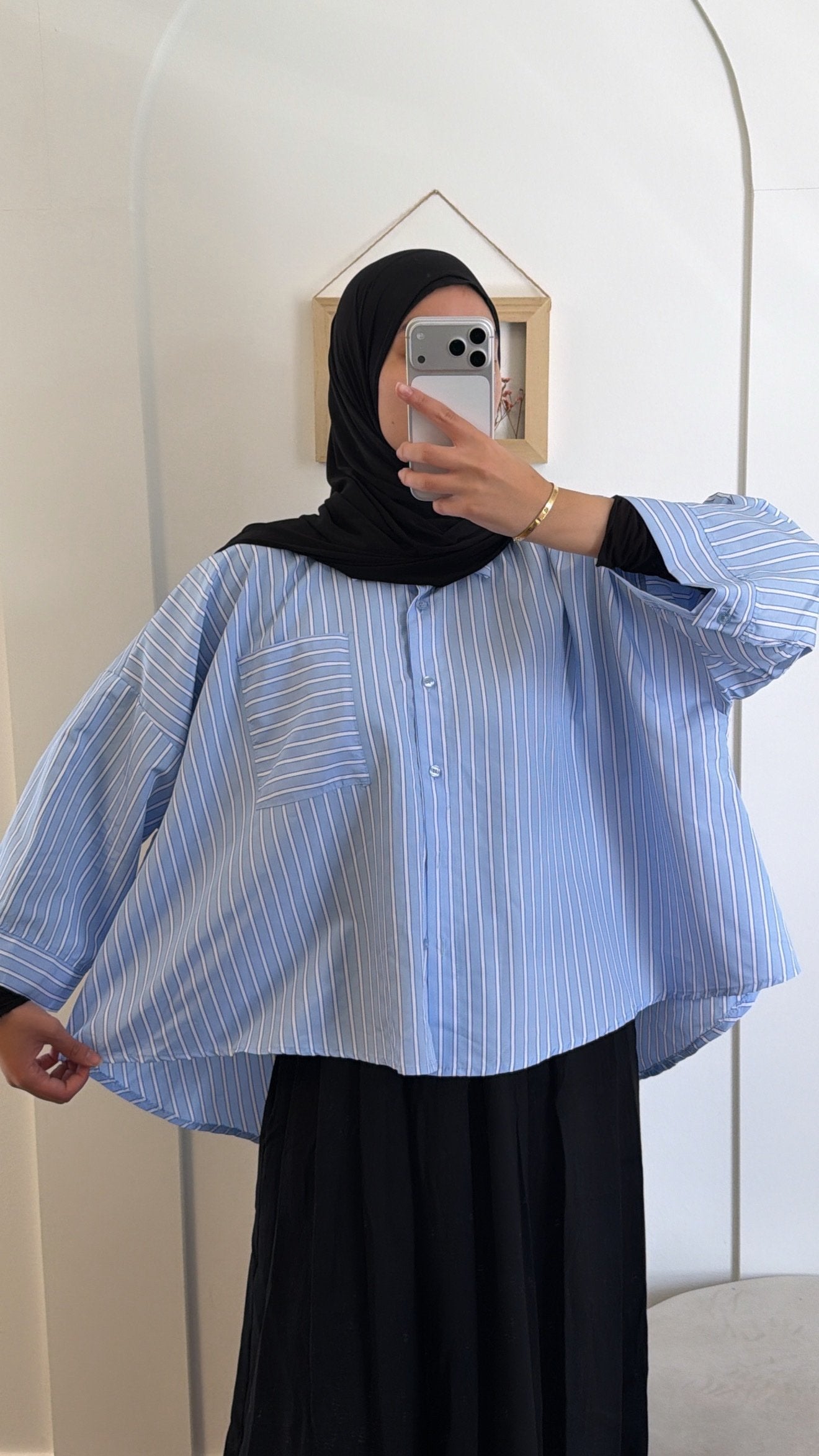 Chemise Zara - Bleu clair image