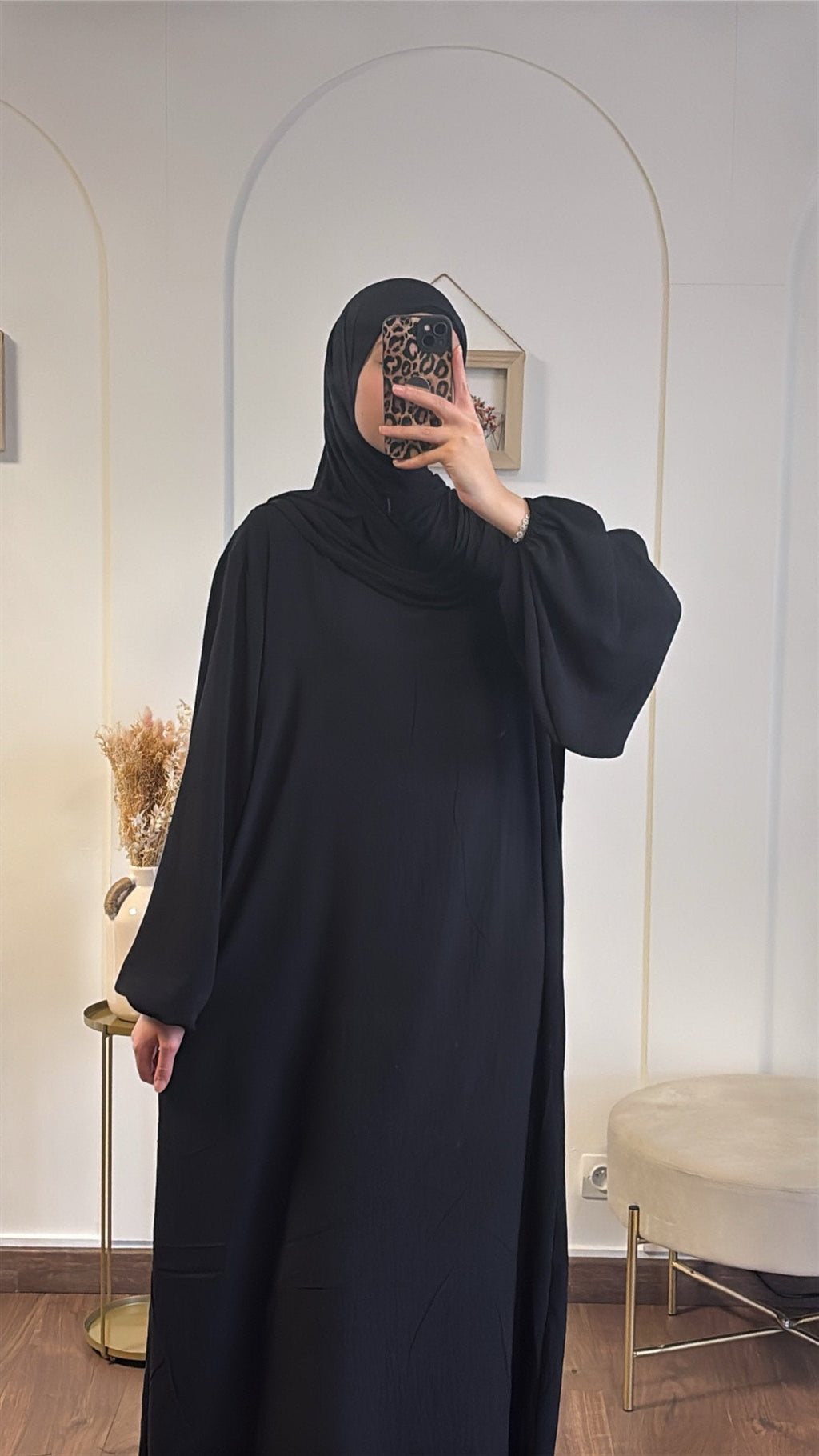 Abaya Nour jazz - Noir image