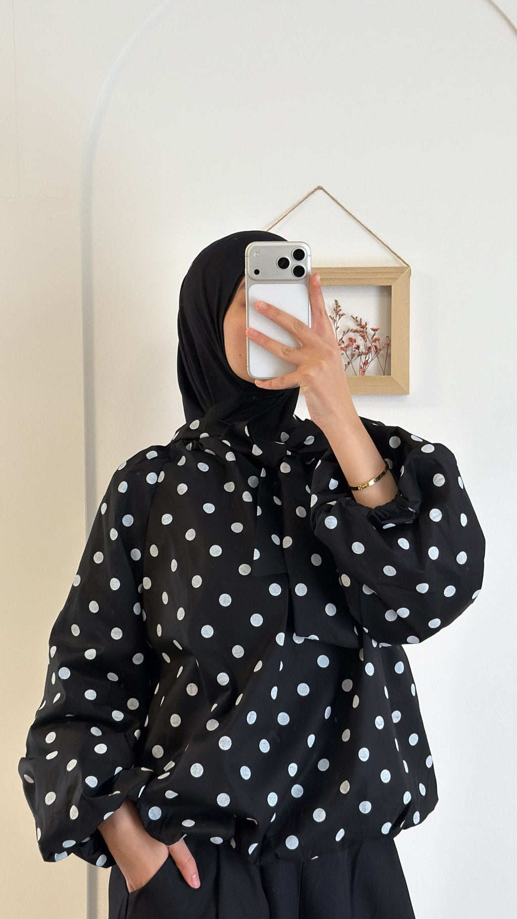 Blouse petit pois image 1
