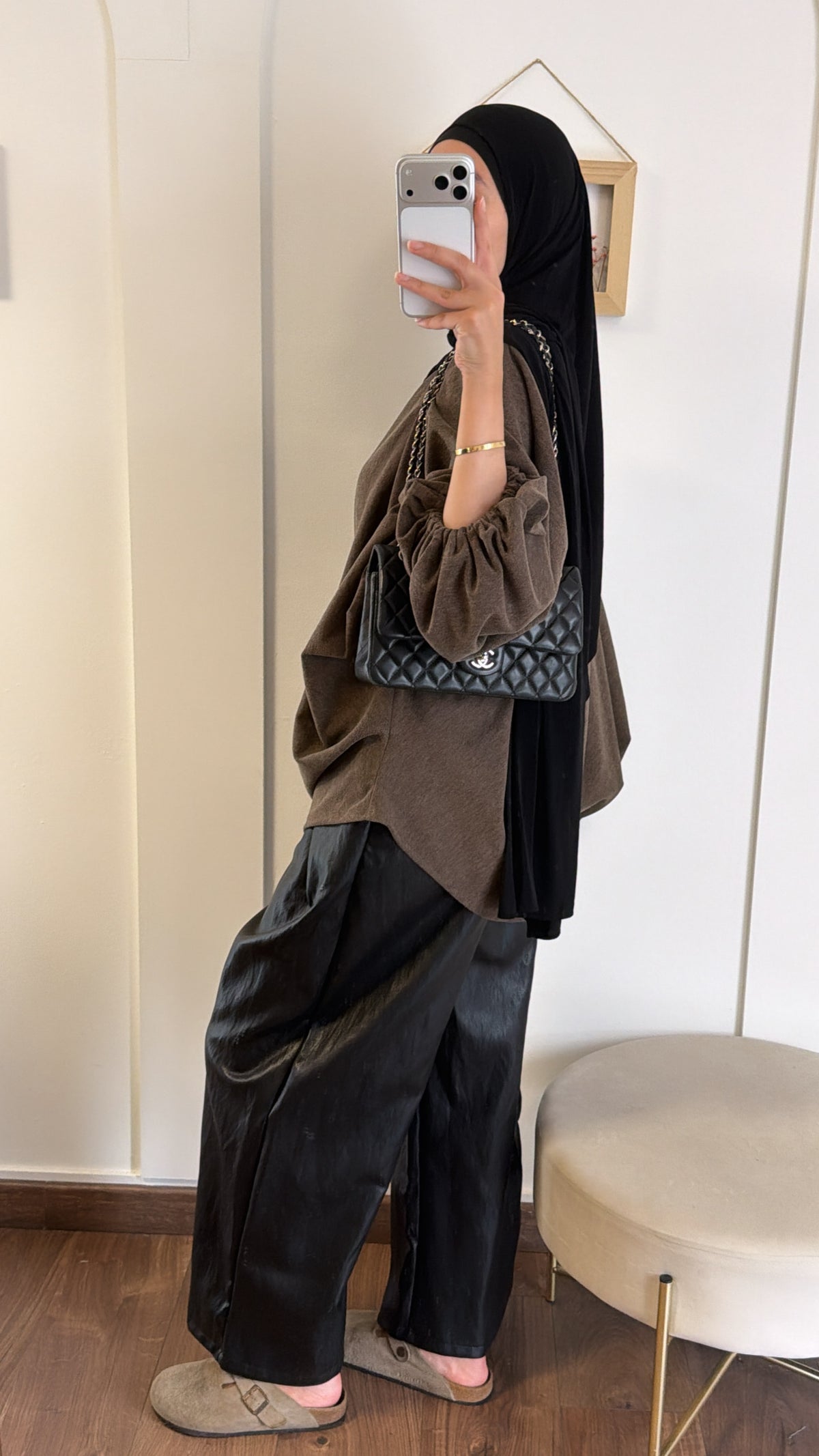 Pantalon similicuir