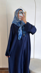 Abaya Selenya - Bleu nuit image