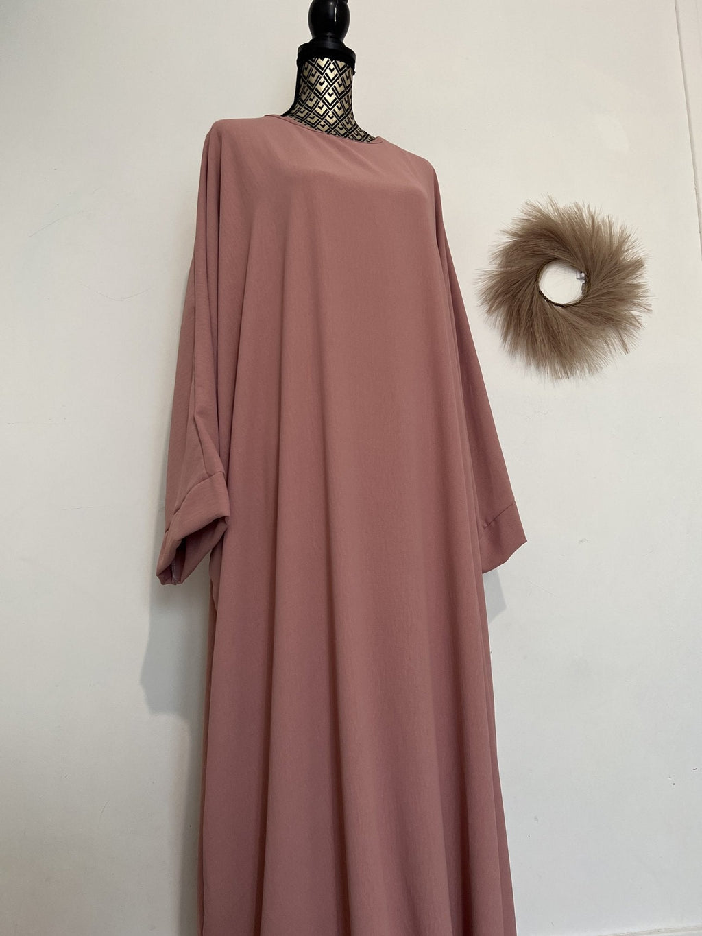 Abaya Firdaws Jazz - Rose image