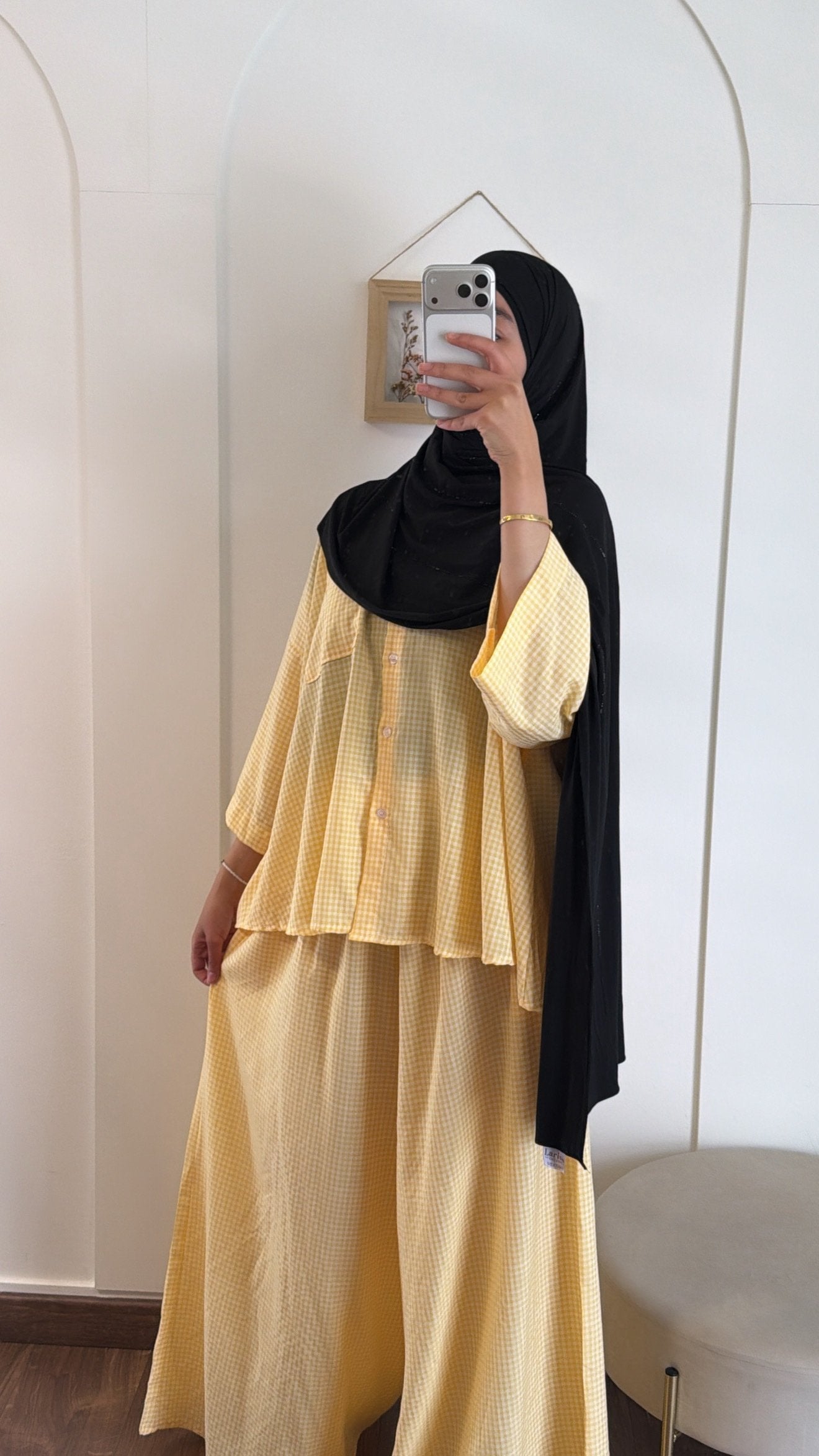 Set Vichy Modest - Jaune image