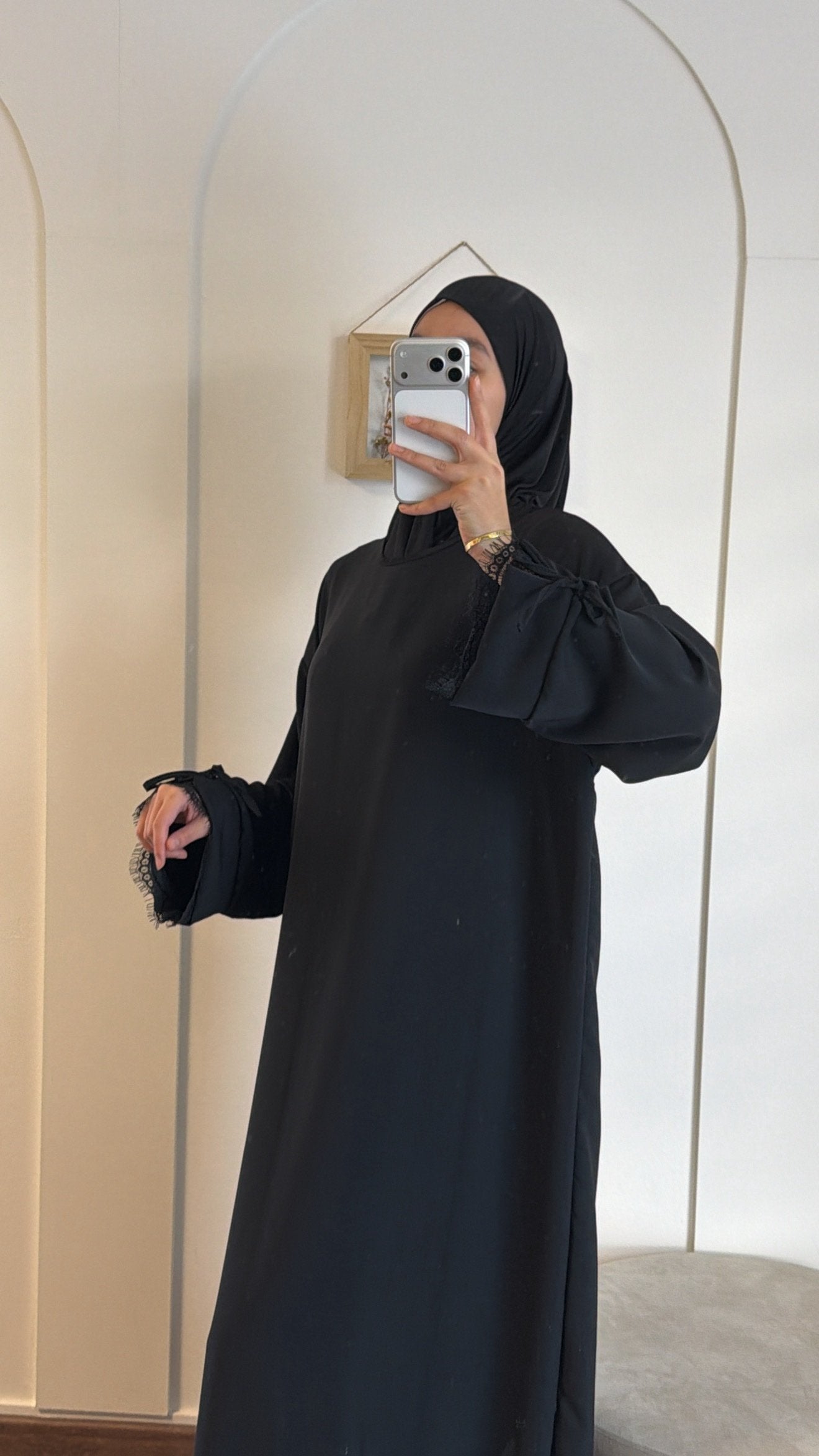 Abaya Selya - Noir image