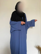 Abaya Firdaws Jazz - Bleu jeans image