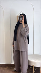 Ensemble sweat - Taupe image