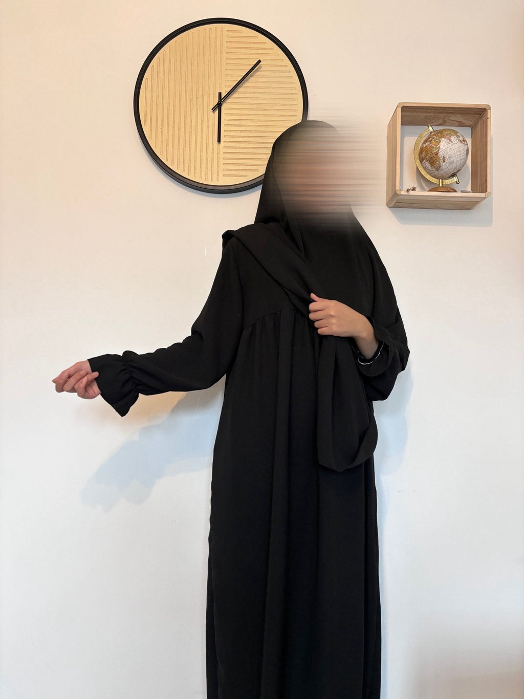 Ensemble Abaya + khimar - Noir image