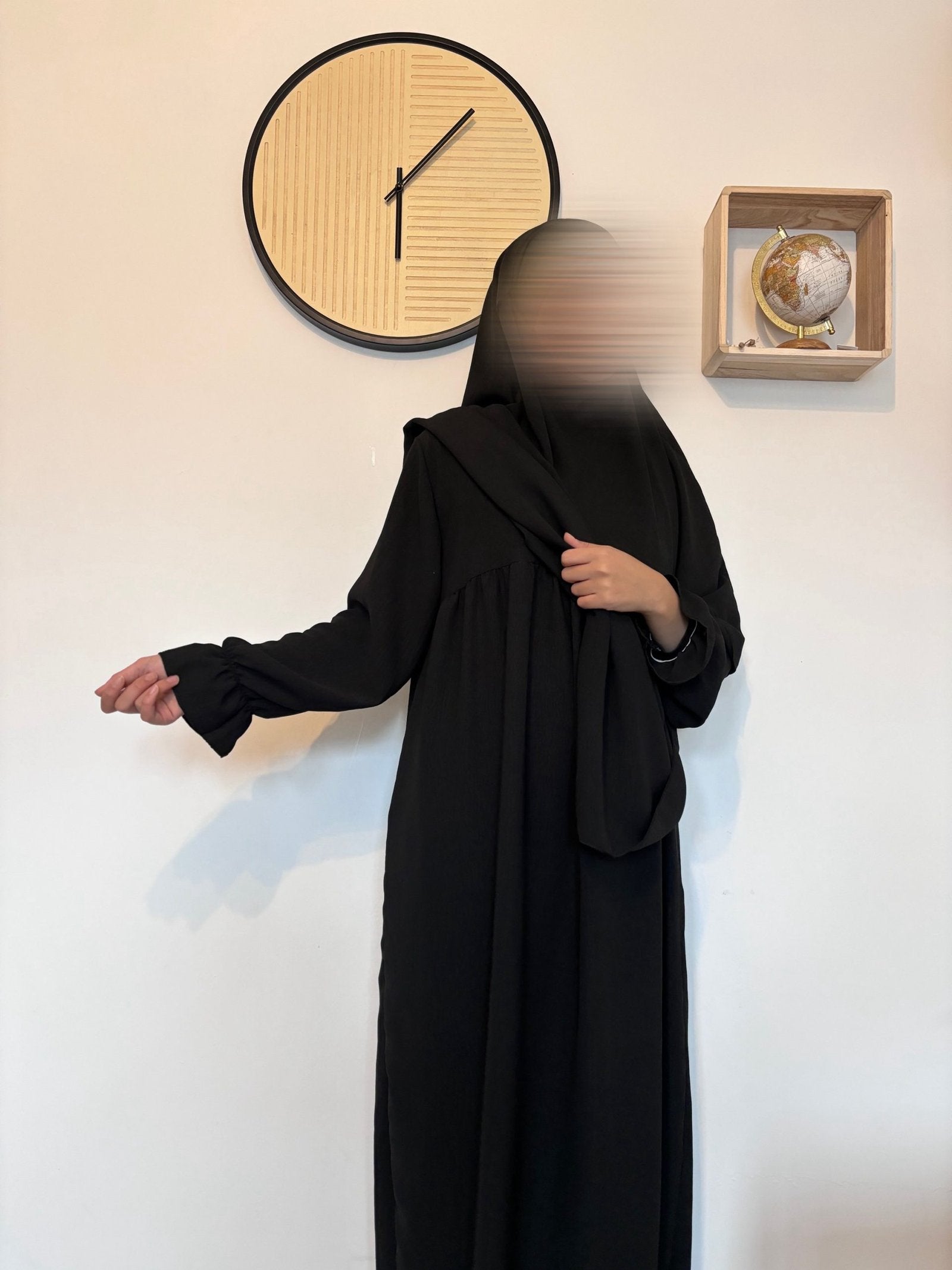 Ensemble Abaya + khimar - Noir image