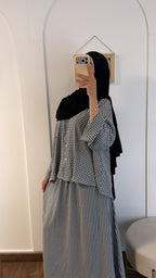 Set vichy modest jupe