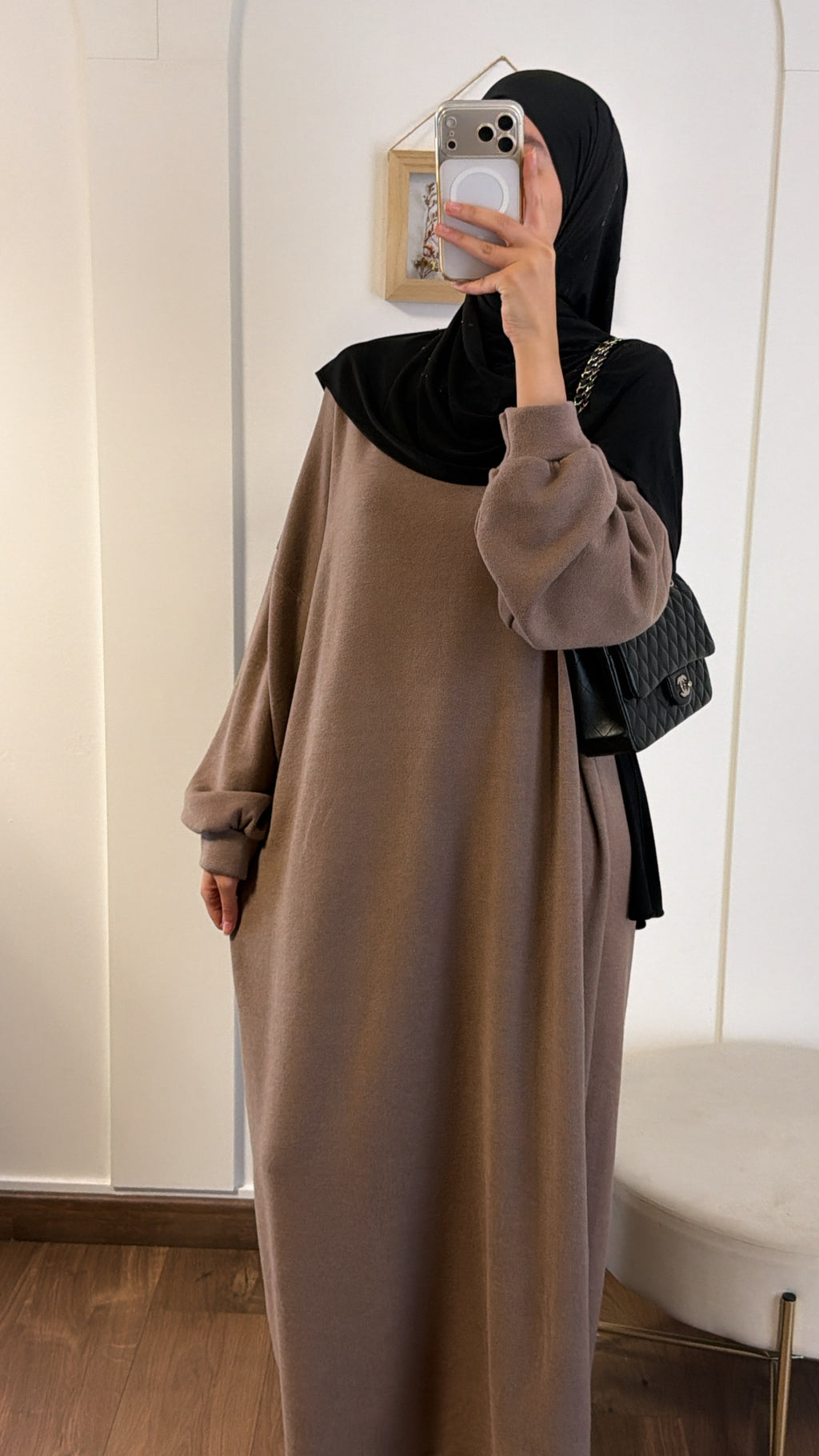 Robe pull cocooning