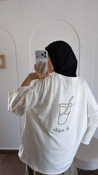 T-shirt Oversize "Le Matcha"
