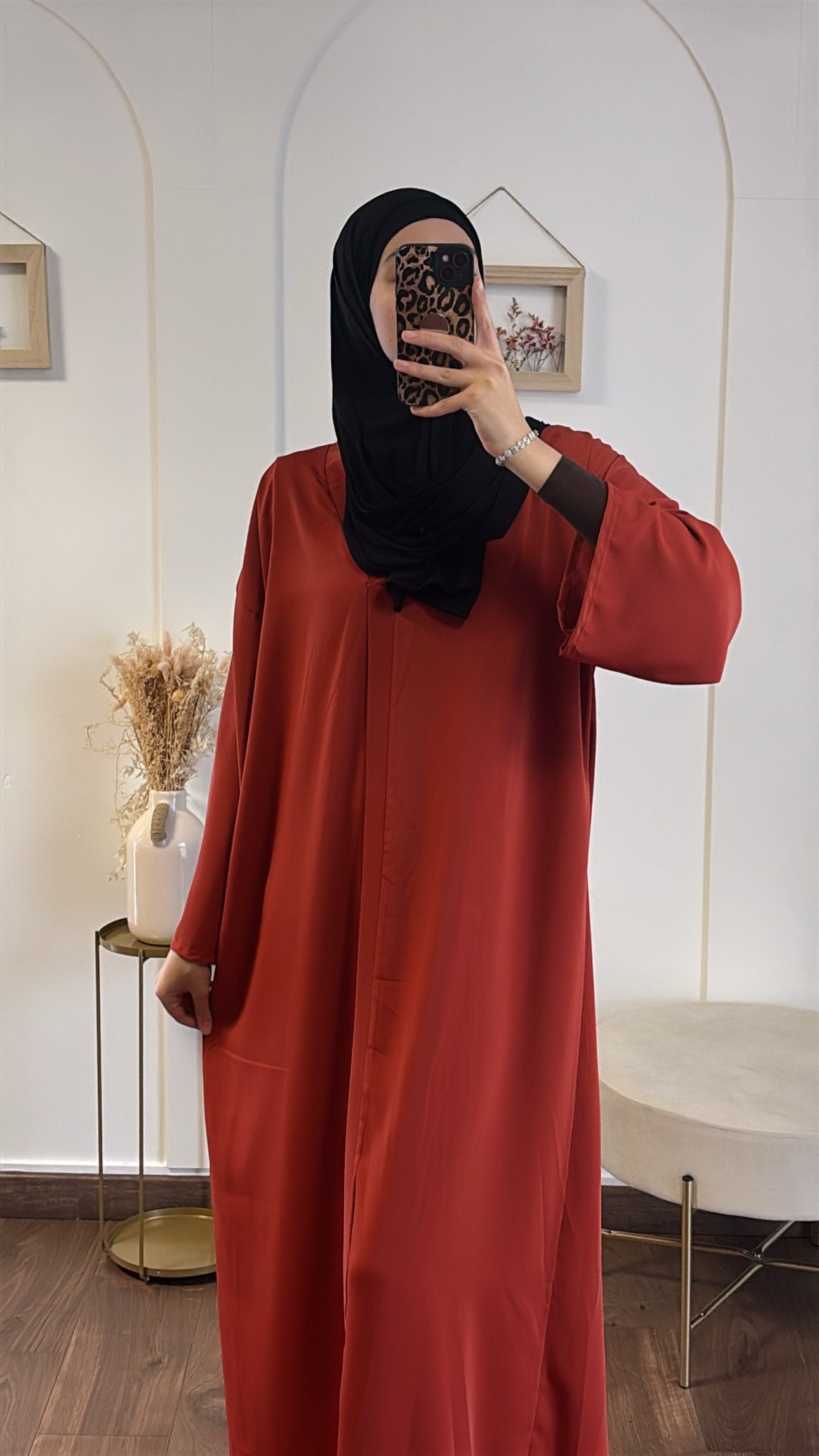 Abaya Hatice - Oranger image