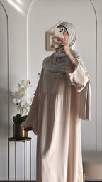 Abaya Maori - Beige image