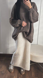 Jupe Cocoon - Beige image