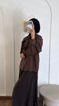 Blouse tonia - Marron image