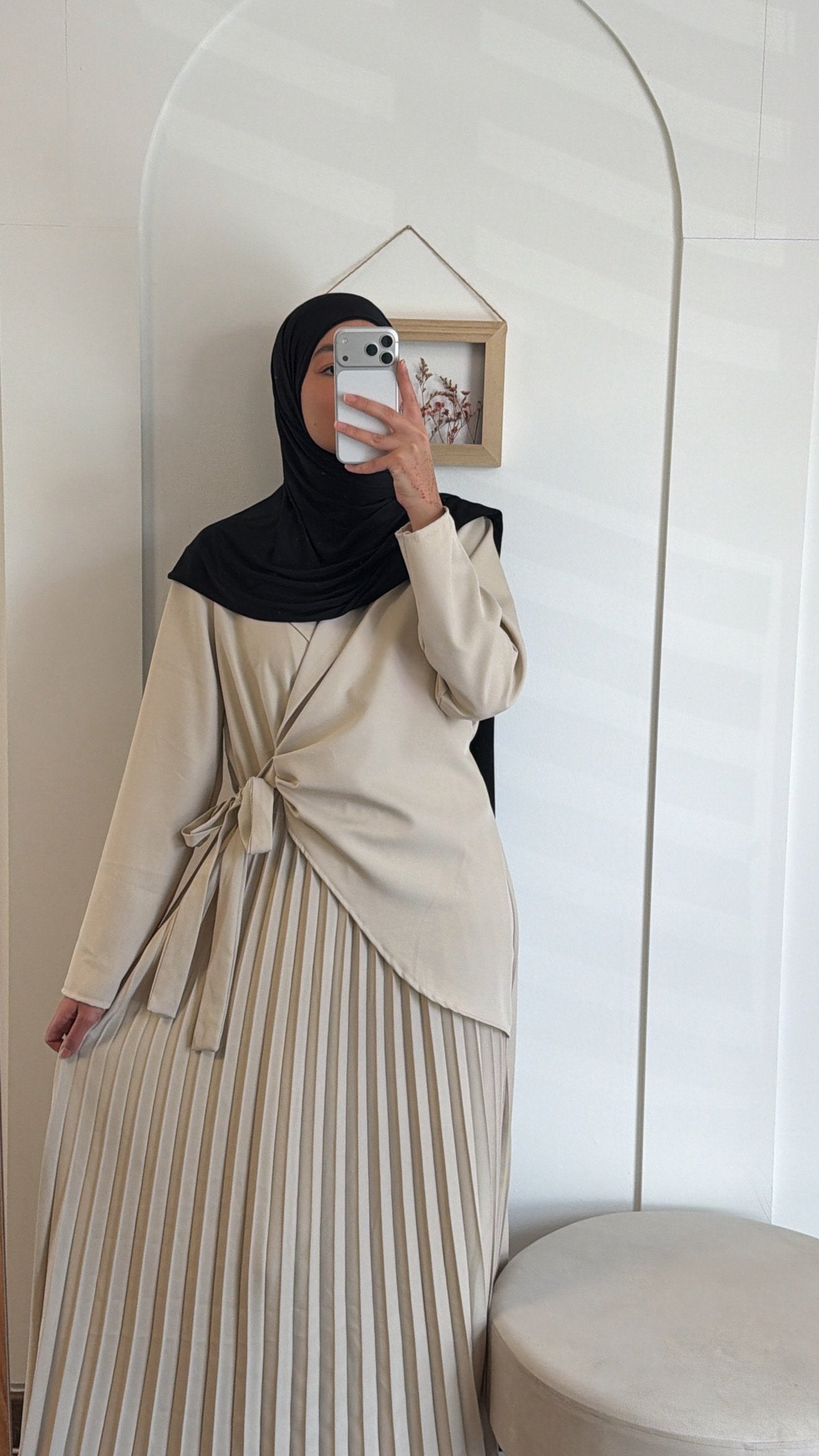 Robe Mélyra - Beige image
