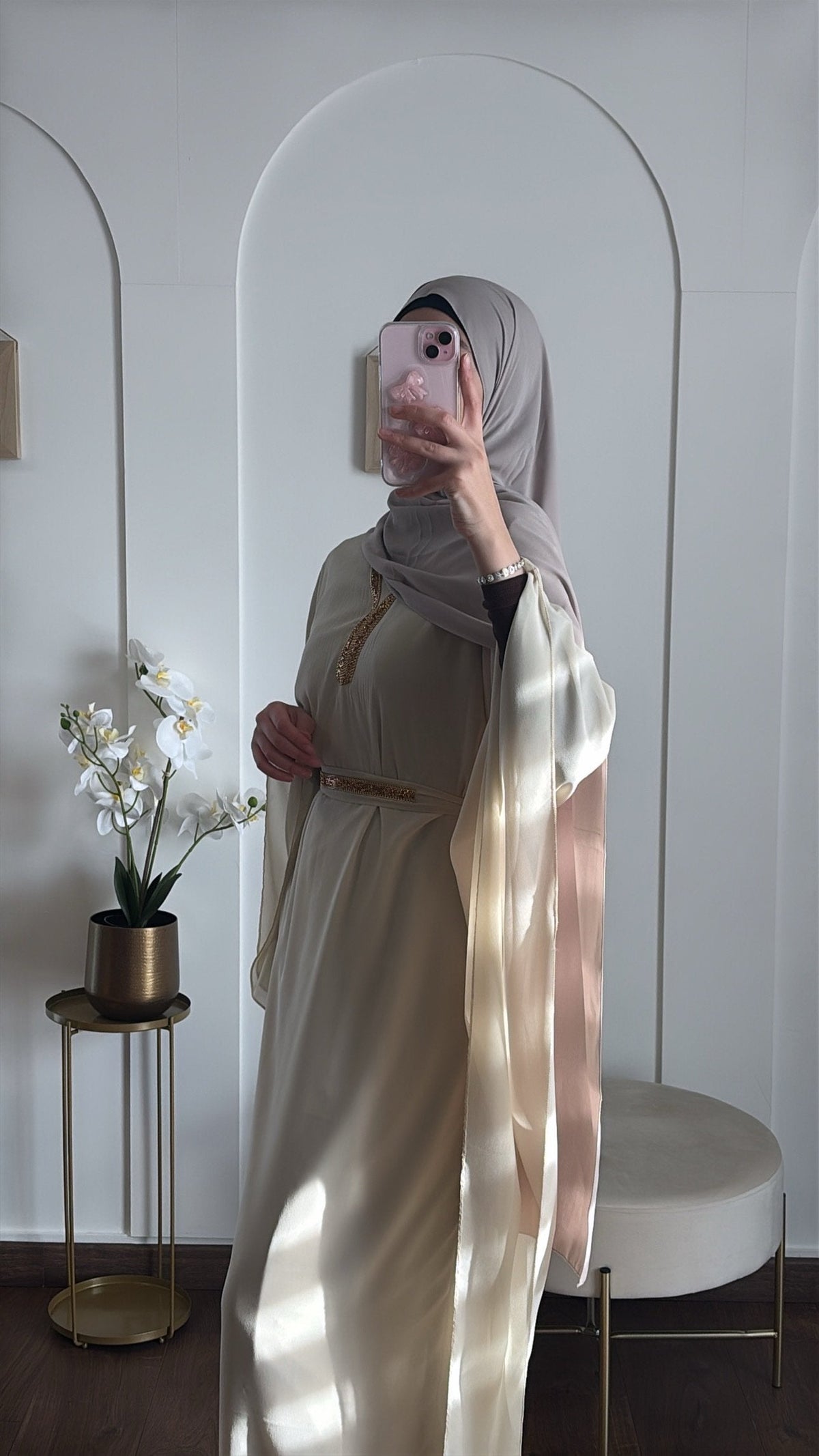 Robe Aline - Beige image