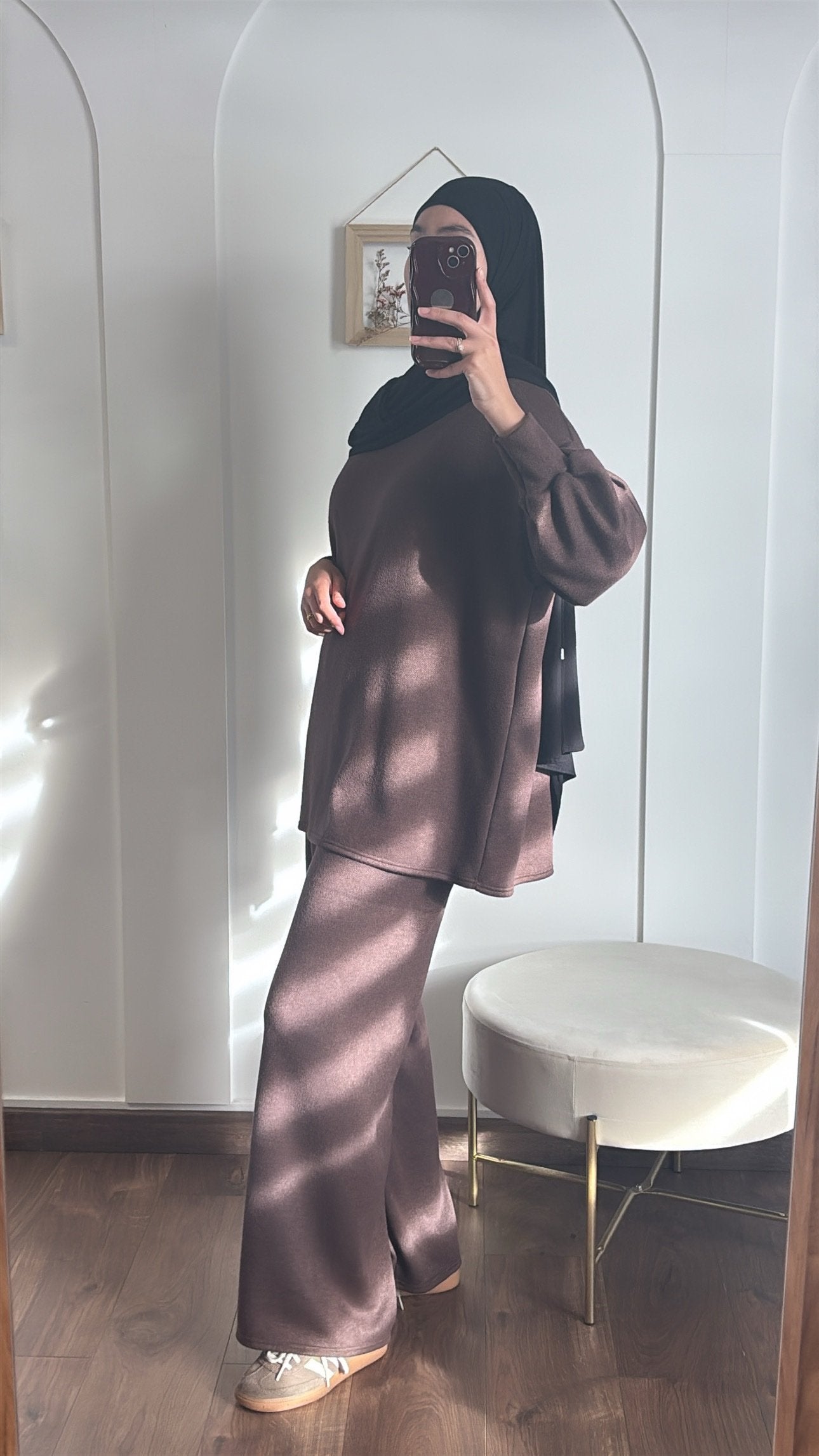 Ensemble Vanessa - Marron chocolat image