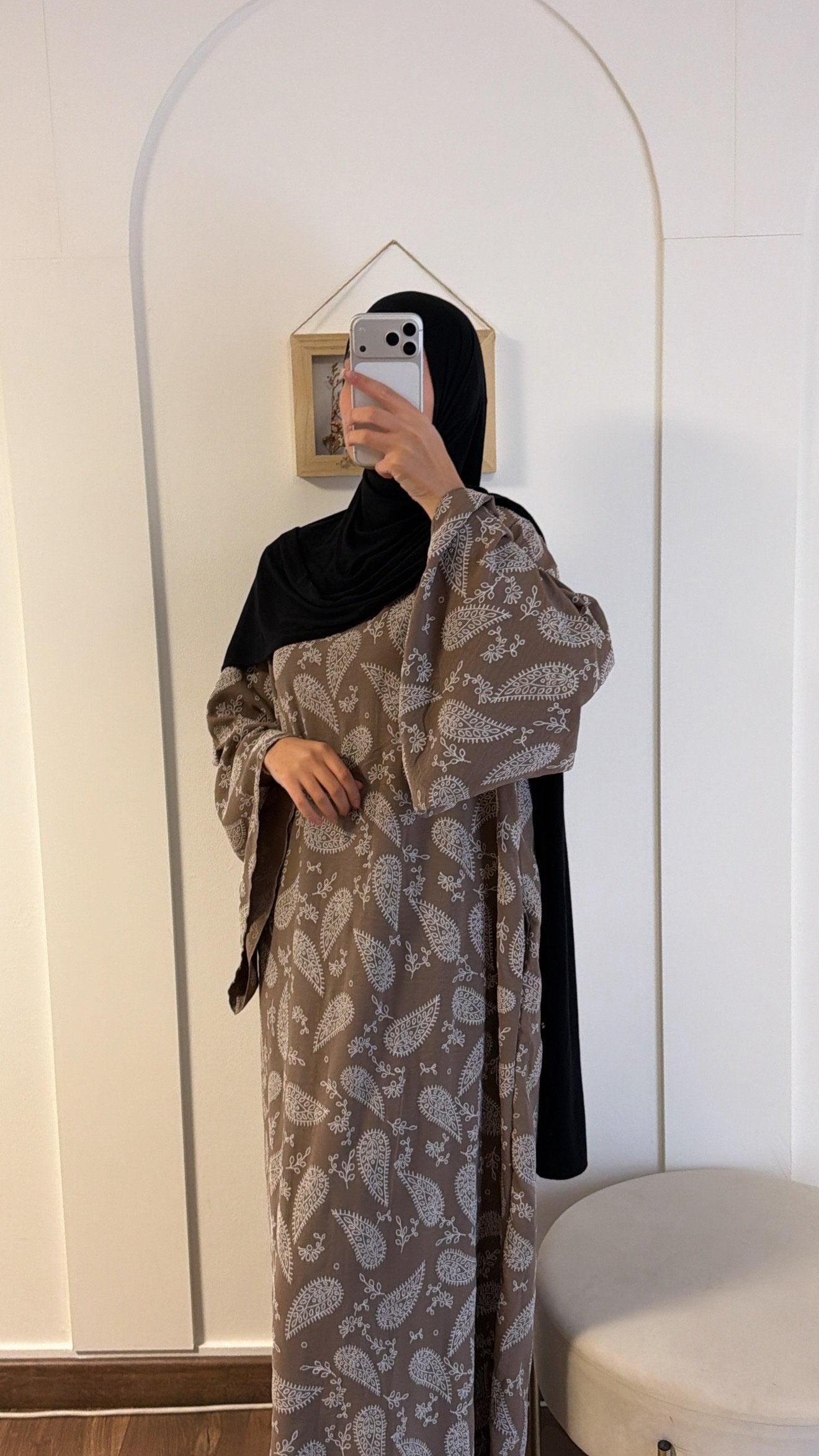 Abaya Zaylina - Taupe image