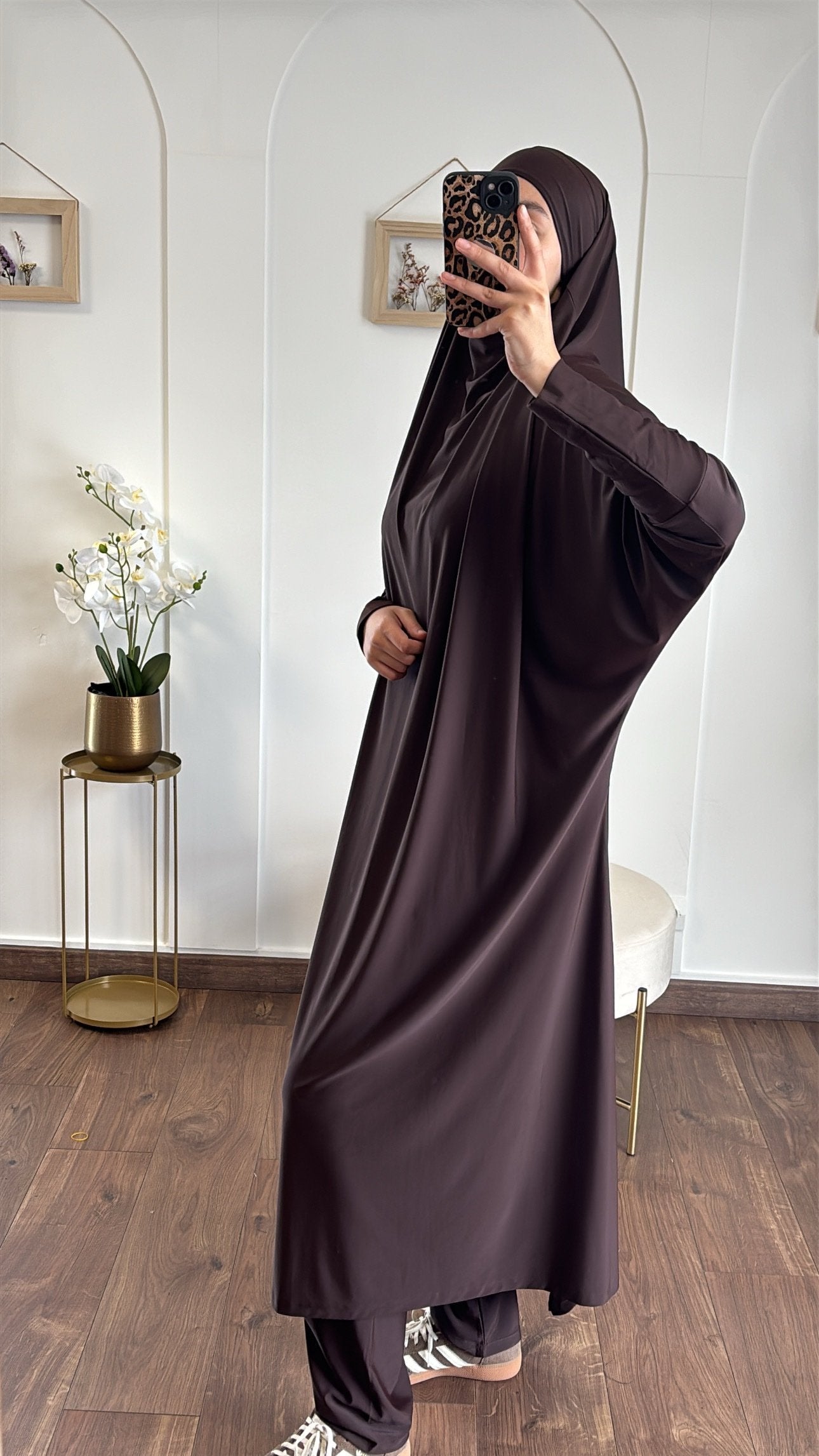 Burkini Jilbeb - Marron chocolat image