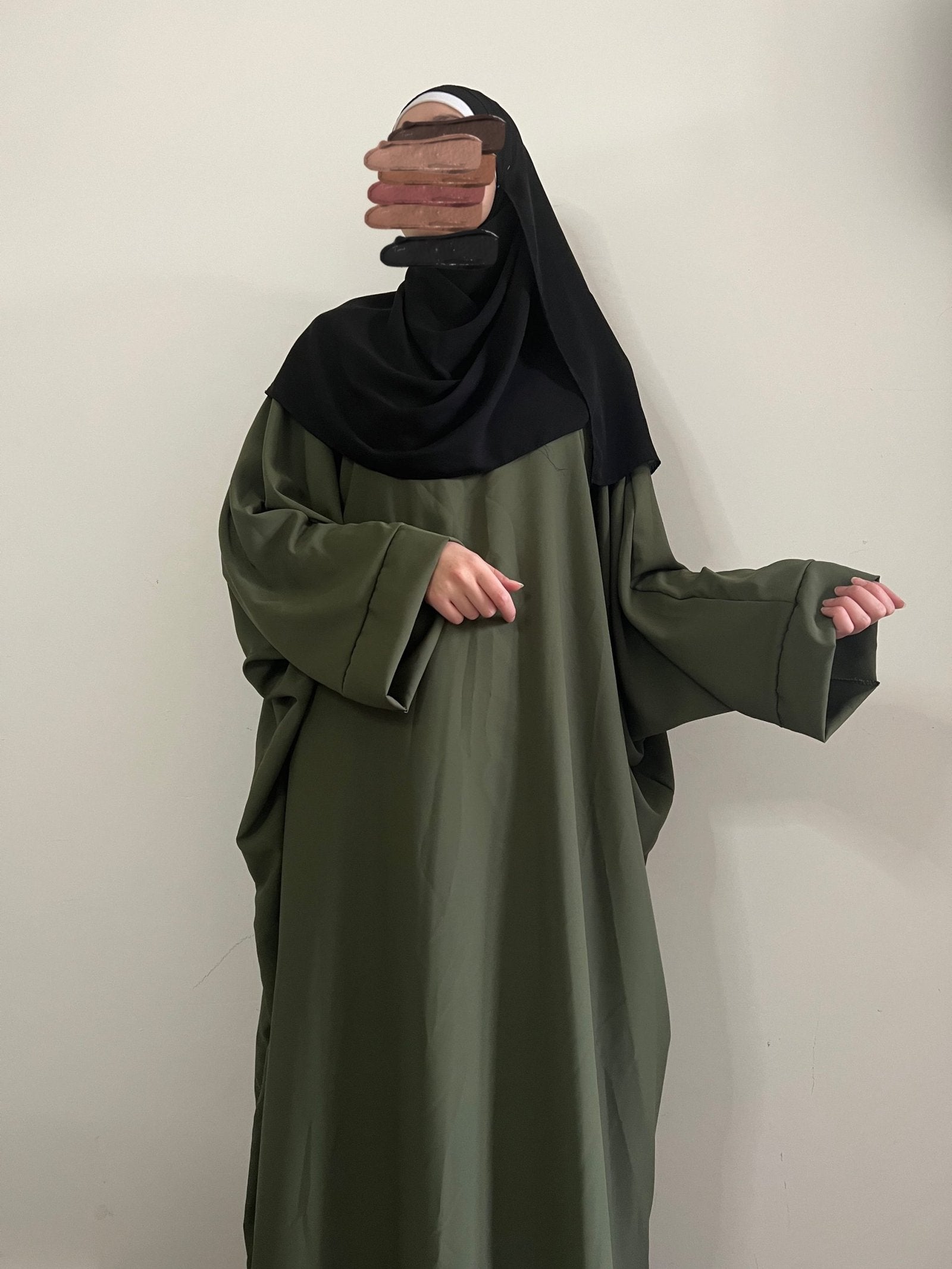 Abaya Firdaws sdm - kaki image